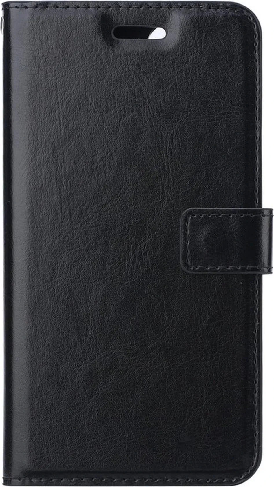 iPhone 16 Hoesjes – Portemonnee Hoes – Pasjeshouder – Magneetsluiting – Zwart-Ilumina Benelux