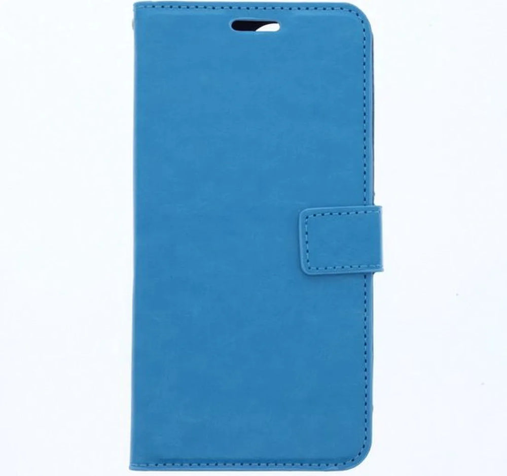 iPhone 16 Plus Hoesjes – Portemonnee Hoes – Pasjeshouder – 1x Gehard Glas Screenprotector – Turquoise-Ilumina Benelux