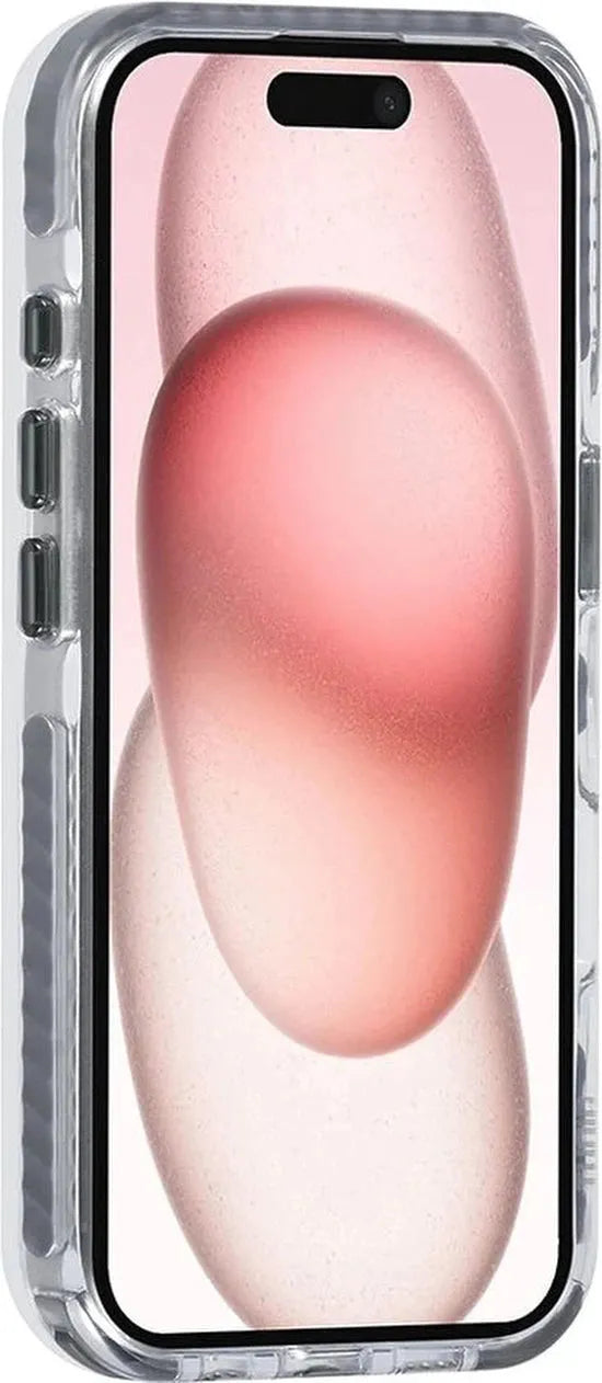iPhone 16 Hoesjes – MagSafe Backcover – Hoes met Koord – Grijs-Ilumina Benelux