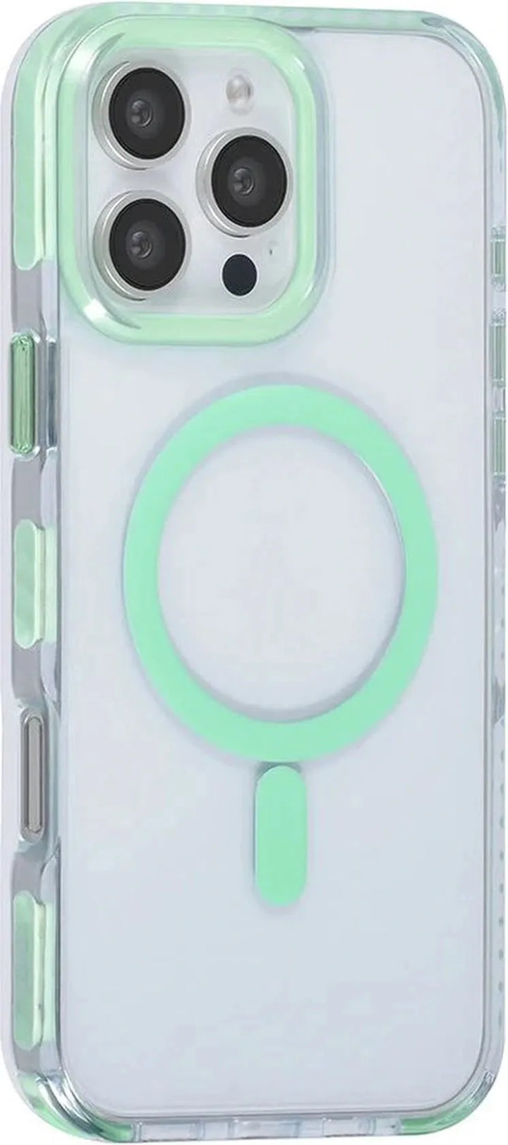 iPhone 16 Pro Max Hoesjes – MagSafe Backcover – Met Koord – Schokbestendig – Groen-Ilumina Benelux