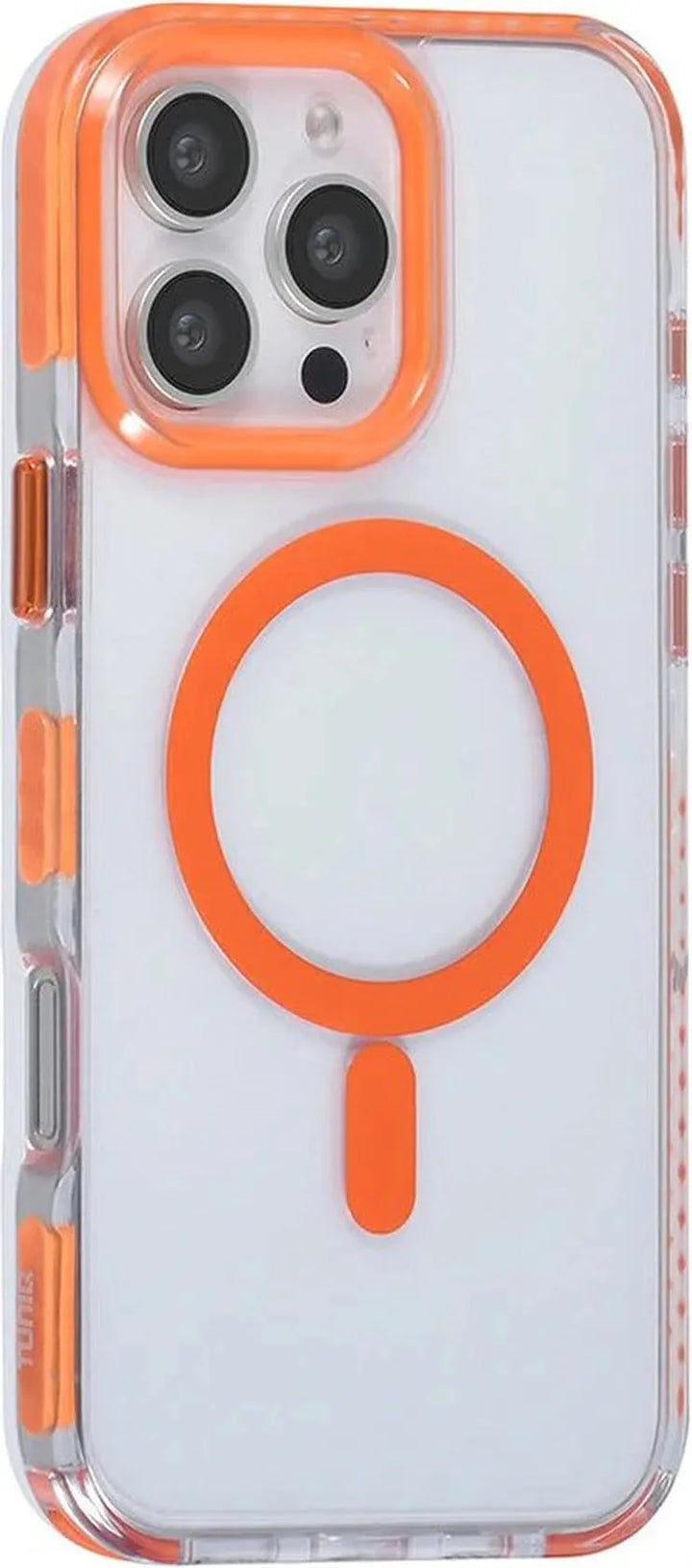 iPhone 16 Pro Max Hoesjes – MagSafe Backcover – Hoes met Koord – Oranje-Ilumina Benelux