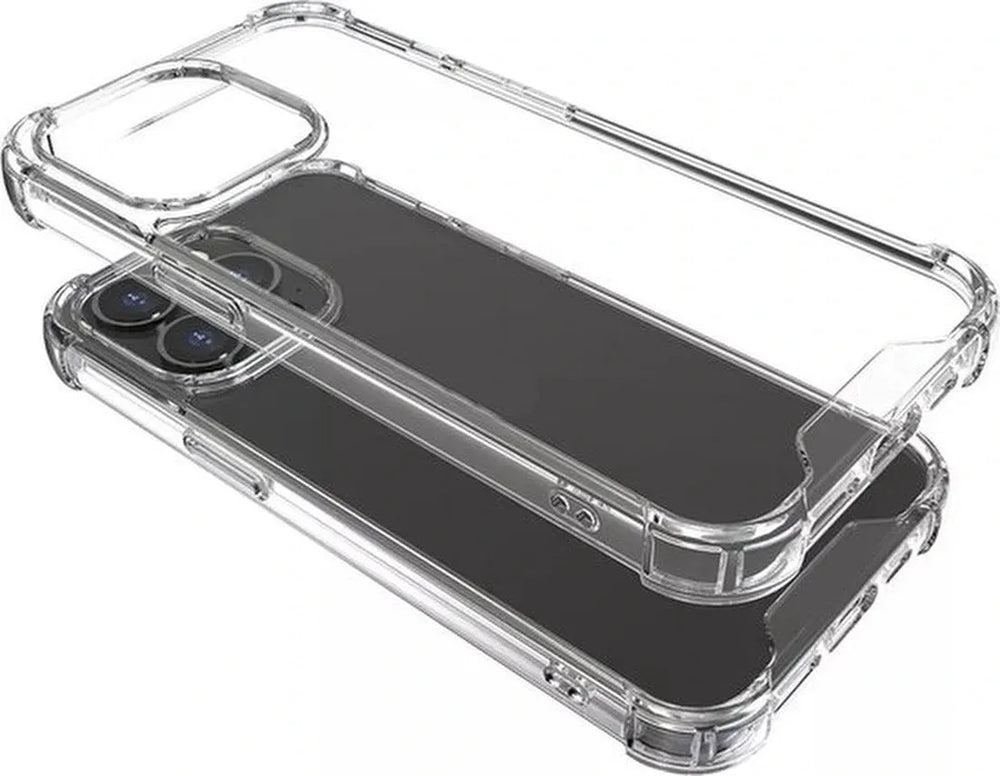 iPhone 13 Hoesjes – Crystal Clear Backcover – Schokbestendig – Inclusief Screenprotector – Transparant-Ilumina Benelux