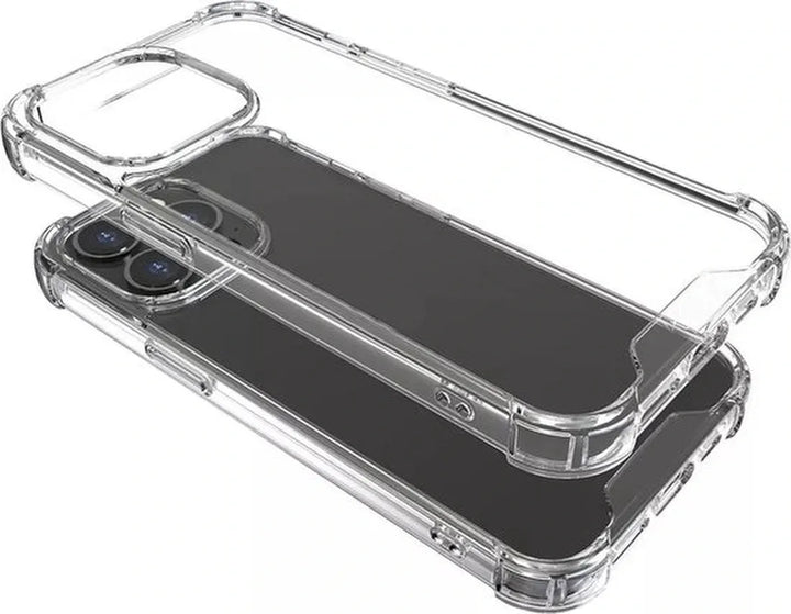 iPhone 13 Mini Hoesjes – Crystal Clear Backcover – Schokbestendig – Inclusief Screenprotector – Transparant-Ilumina Benelux