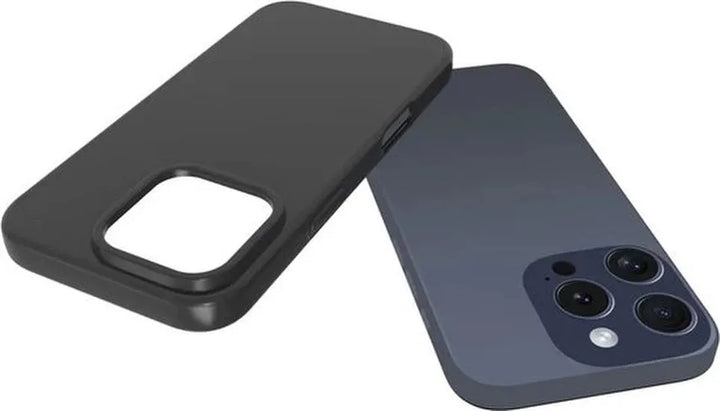 iPhone 16 Pro Max Hoesjes – Soft Silicone Backcover – Schokbestendig – Zwart-Ilumina Benelux