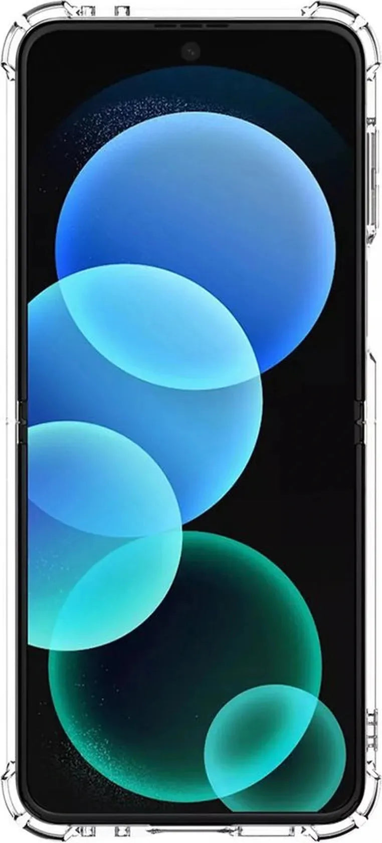 Samsung Galaxy Z Flip 6 / Flip 7 FE Hoesjes – Transparante TPU Backcover – Schokbestendig – MagSafe Compatibel – Doorzichtig-Ilumina Benelux