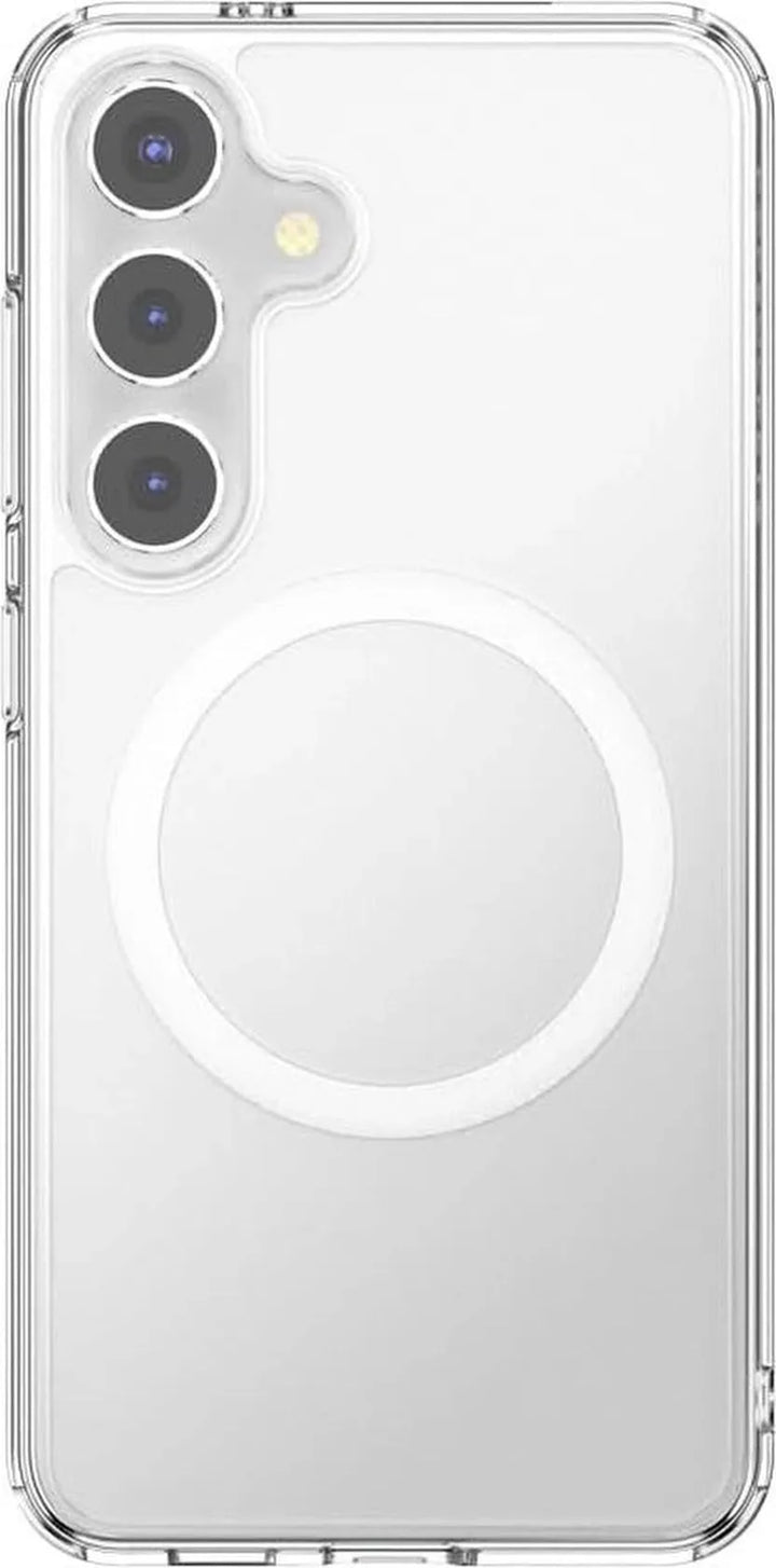 Samsung Galaxy S24 Plus Hoesjes – Transparante Backcover – Schokbestendig – MagSafe Compatibel – Doorzichtig-Ilumina Benelux