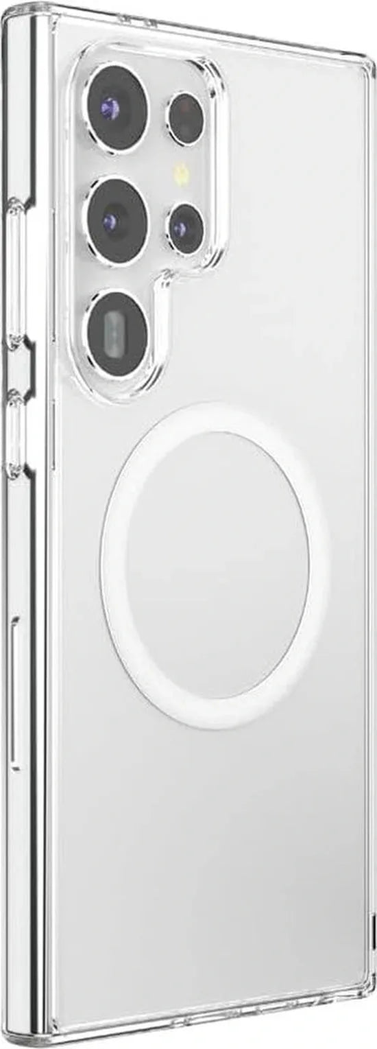 Samsung Galaxy S24 Ultra Hoesjes – Transparante Backcover – Schokbestendig – MagSafe Compatibel – Doorzichtig-Ilumina Benelux