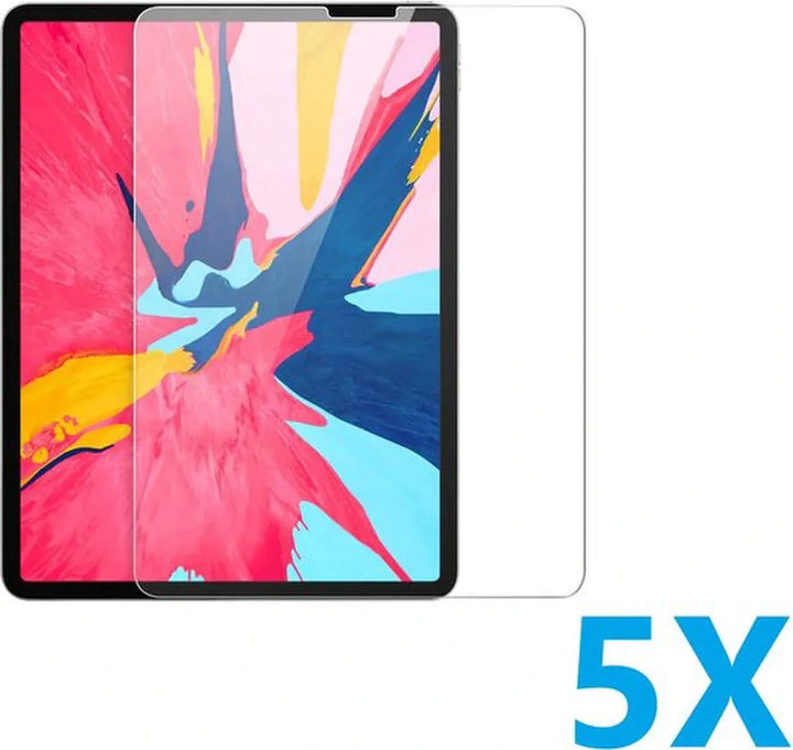 Screenprotector – Geschikt voor iPad Air 4/5 & iPad Pro 11 (2020-2022) – 5x Gehard Glas – Anti-kras-tabletscreenprotectors-Ilumina Benelux