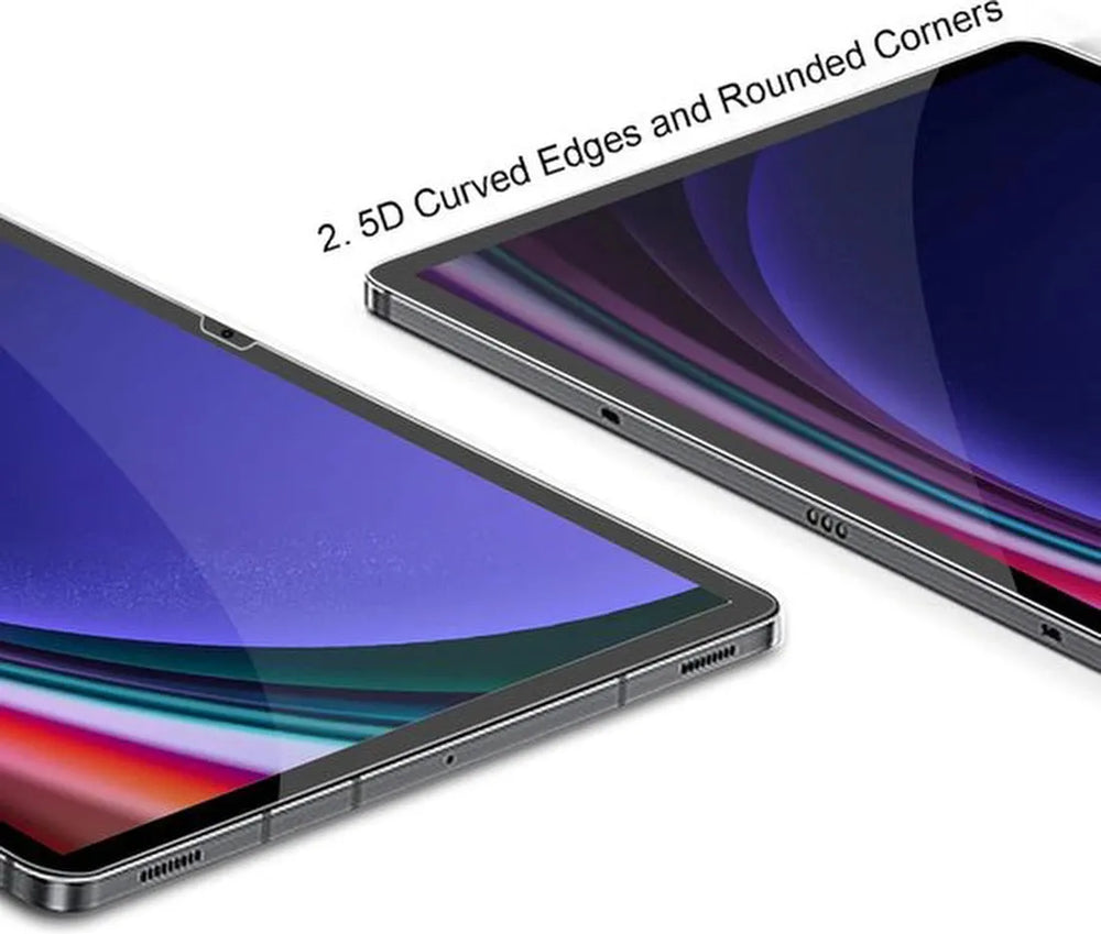 Screenprotector – Geschikt voor Samsung Galaxy Tab S9 Ultra/S10 Ultra/S11 Ultra – Gehard Glas – Anti-kras – 2-Pack-tabletscreenprotectors-Ilumina Benelux
