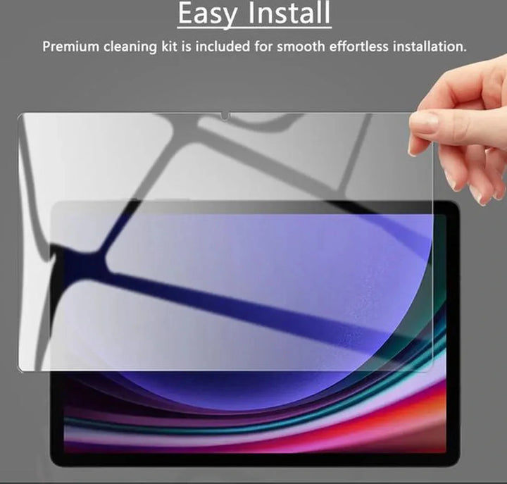 Screenprotector – Geschikt voor Samsung Galaxy Tab S9 Plus/S9 FE Plus/S10 Plus 12.4 – 2x Gehard Glas – Anti-kras-tabletscreenprotectors-Ilumina Benelux