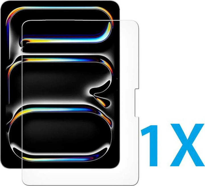 Screenprotector – Geschikt voor iPad Pro 11 2024 – Gehard Glas – Anti-kras – Tempered Glas-tabletscreenprotectors-Ilumina Benelux