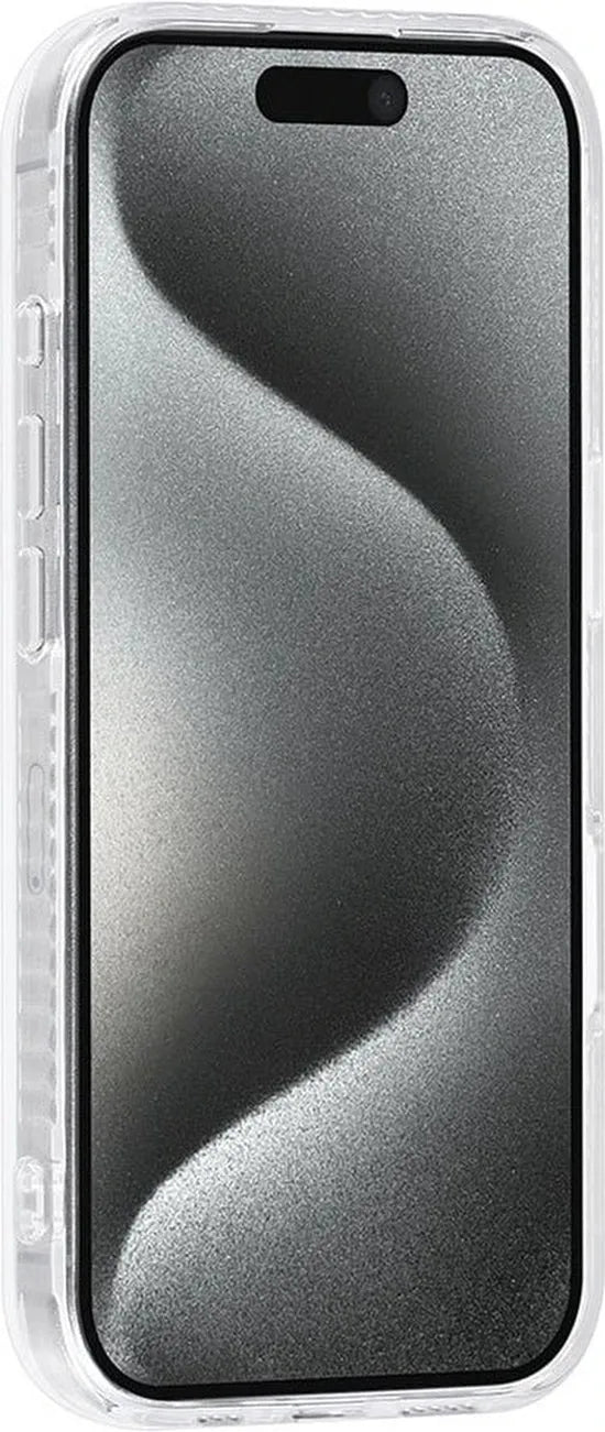 iPhone 16 Pro Max Hoesjes – TPU Backcover – Marmer Print – Wit-Ilumina Benelux