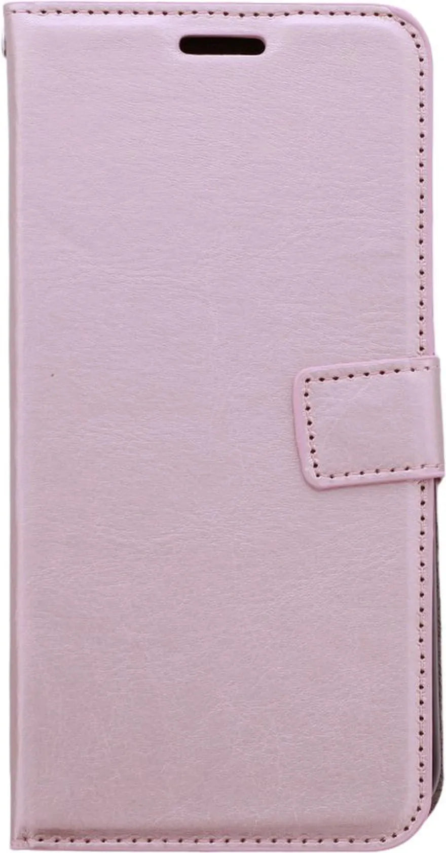 Samsung Galaxy A06 Hoesjes – Portemonnee Bookcase – Pasjeshouder – Inclusief 3x Screenprotector – Roségoud-Ilumina Benelux