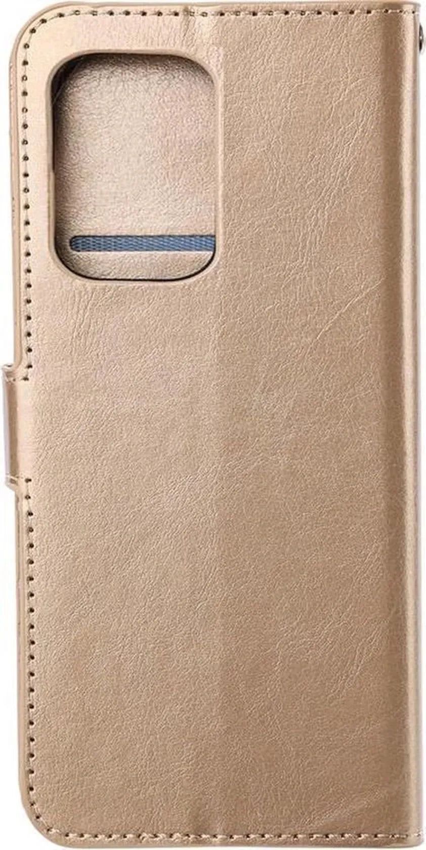 Motorola Moto Edge 40 Hoesjes – Portemonnee Bookcase – Pasjeshouder – Magneetsluiting – Goud-Ilumina Benelux