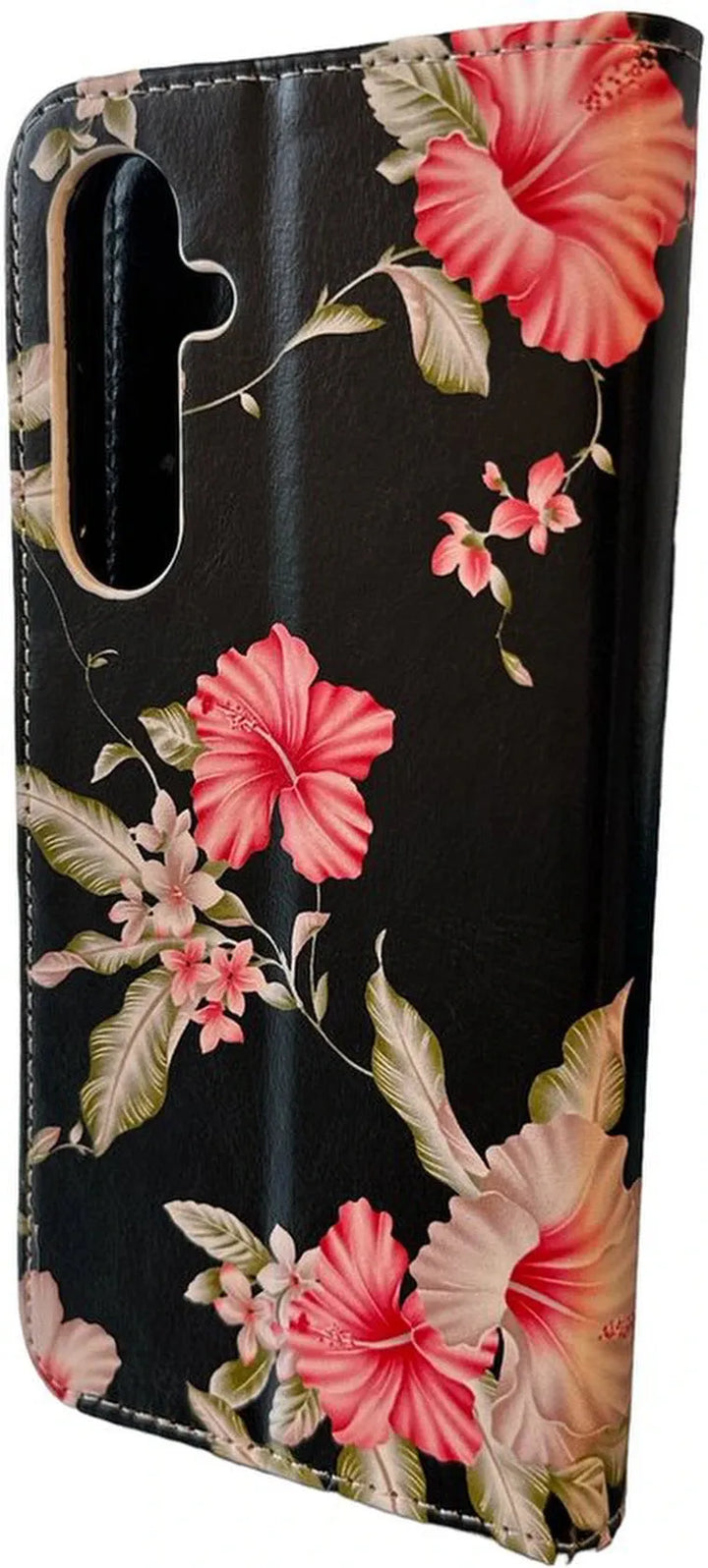 Samsung Galaxy S20 FE Hoesjes – Bookcase – Magneetsluiting – Pasjeshouder – Bloemenprint-Ilumina Benelux