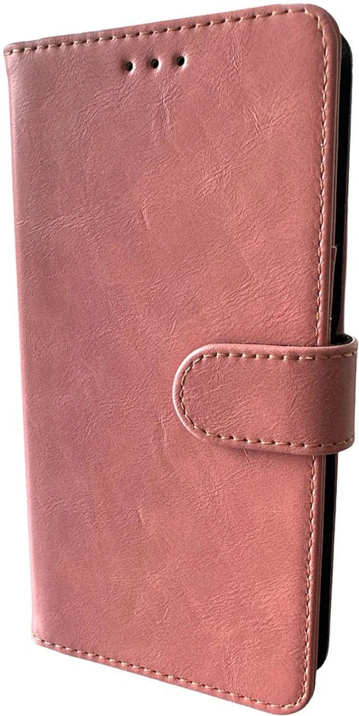 Samsung Galaxy A16 Hoesjes – Bookcase Portemonnee Hoes – Magneetsluiting – Pasjeshouder – Roze-Ilumina Benelux