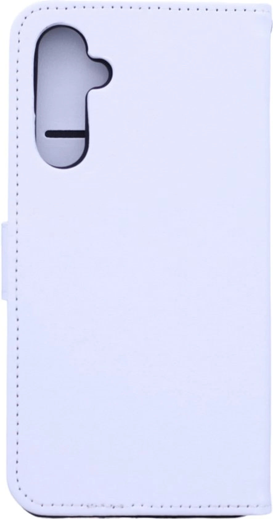 Bookcase Geschikt voor: Samsung Galaxy A17 5G & Samsung Galaxy A26 Wit - Portemonnee hoesje met 2x Glas Screen protector - Book Cover