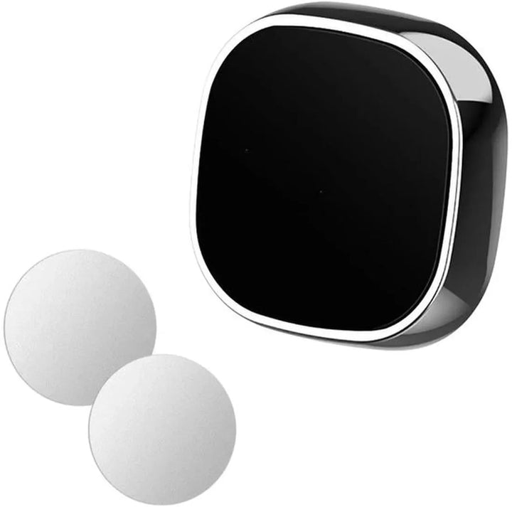 Telefoonhouder auto – Magnetisch – Sterke magneet – Incl. 2 metalen plaatjes – Zwart-Ilumina Benelux