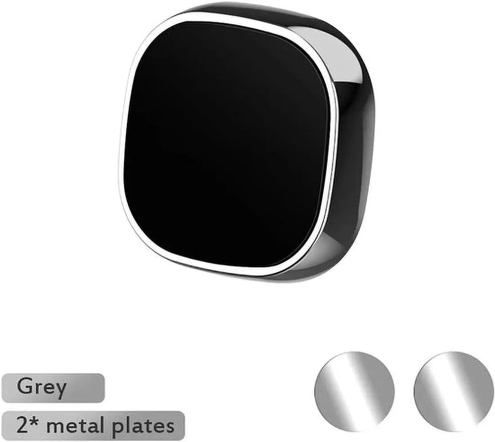 Telefoonhouder auto – Magnetisch – Sterke magneet – Incl. 2 metalen plaatjes – Zwart-Ilumina Benelux