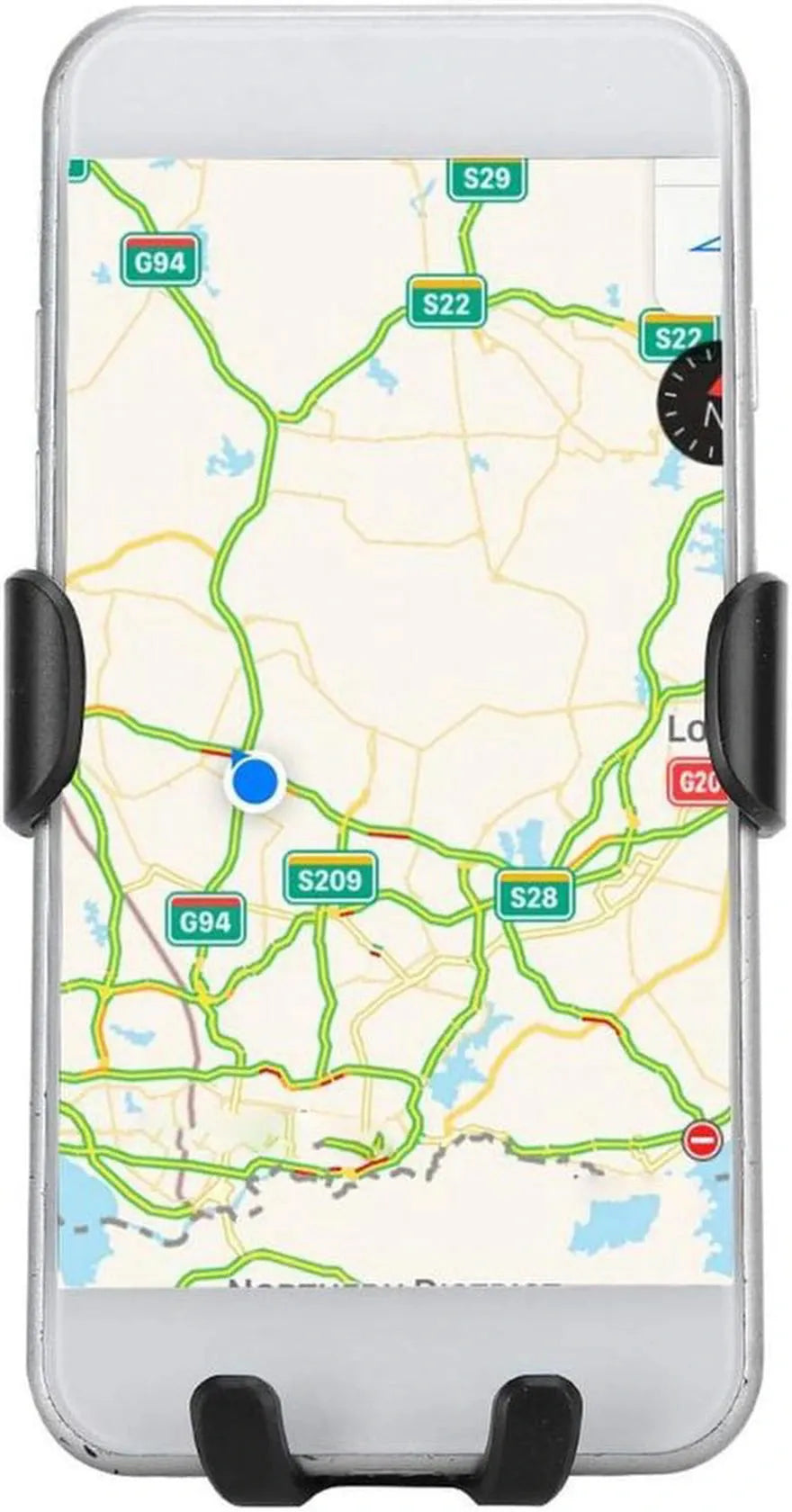 Telefoonhouder auto – Dashboardhouder – Universeel – Antislip – Zwart-Ilumina Benelux