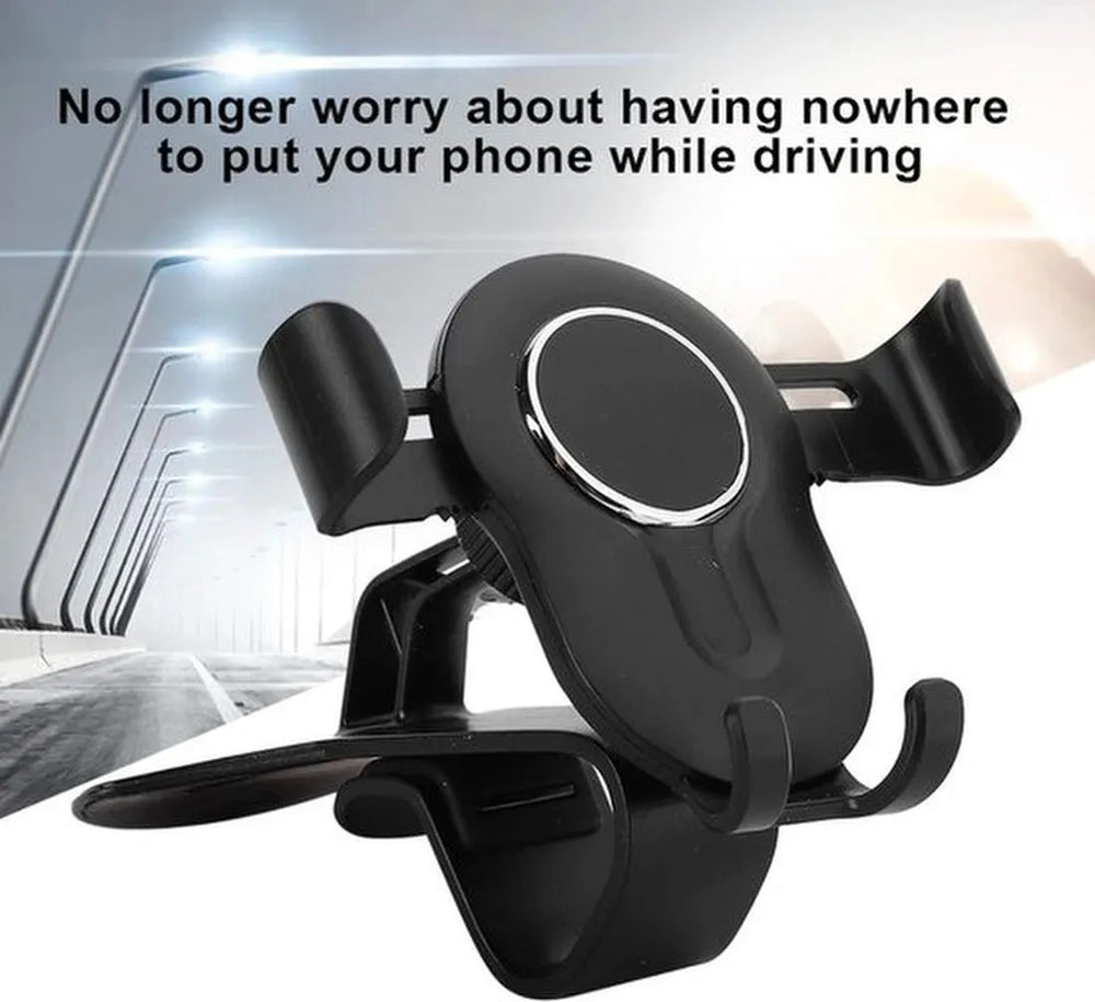 Telefoonhouder auto – Dashboardhouder – Universeel – Antislip – Zwart-Ilumina Benelux