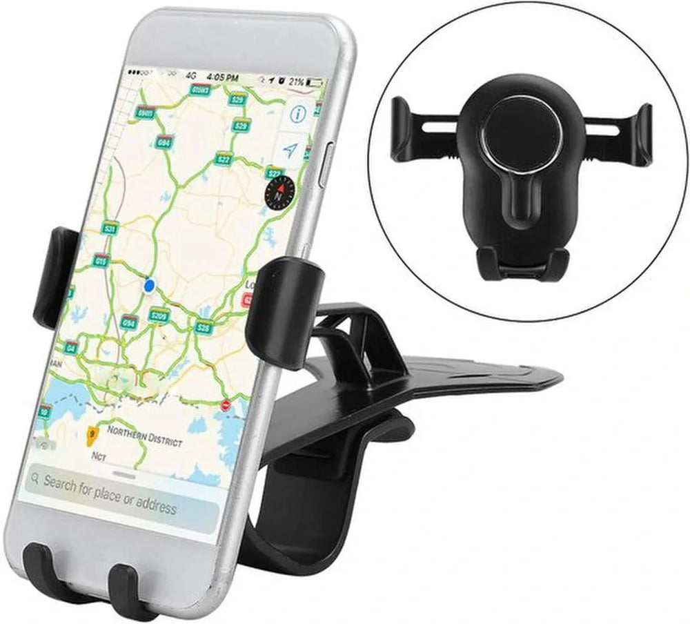 Telefoonhouder auto – Dashboardhouder – Universeel – Antislip – Zwart-Ilumina Benelux