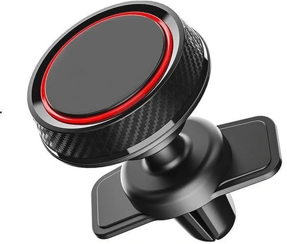Telefoonhouder auto – Magnetisch ventilatierooster – Sterke magneten – 360° draaibaar – Zwart-Telefoonhouders-Ilumina Benelux