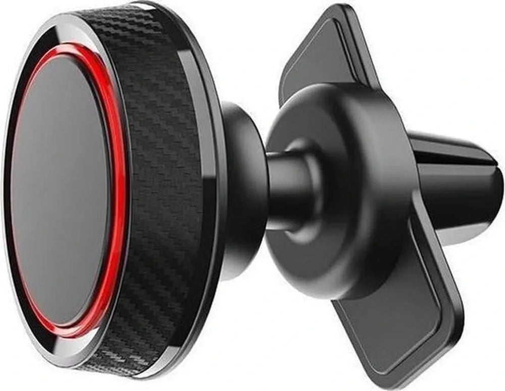 Telefoonhouder auto – Magnetisch ventilatierooster – Sterke magneten – 360° draaibaar – Zwart-Telefoonhouders-Ilumina Benelux