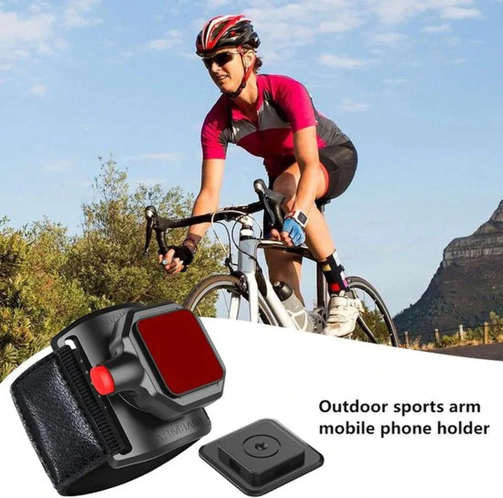 Samsung Galaxy S25 Hoesjes – Sportarmband met Magneet – Hardcase Backcover – Pols/Arm Bevestiging – Zwart-Sportarmband-Ilumina Benelux