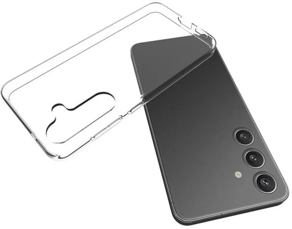 Samsung Galaxy S25 Plus Hoesjes – Siliconen Backcover – Transparant – Inclusief 2x Screenprotector – Anti-kras Gehard Glas-Ilumina Benelux