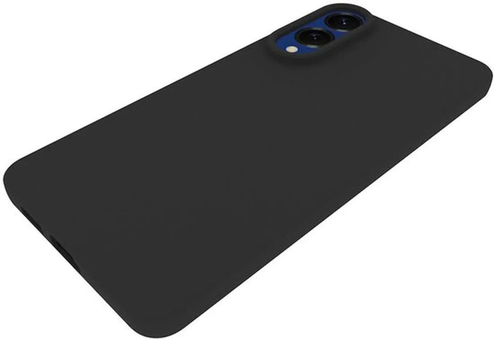 Samsung Galaxy S25 Edge Hoesjes – Siliconen Backcover – Soft Touch – Schokbestendig – Zwart-Ilumina Benelux