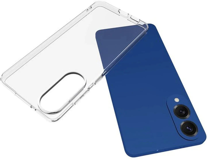 Samsung Galaxy S25 Edge Hoesjes – Transparante Siliconen Backcover – Soft Case – Inclusief 3x Screenprotector-Ilumina Benelux