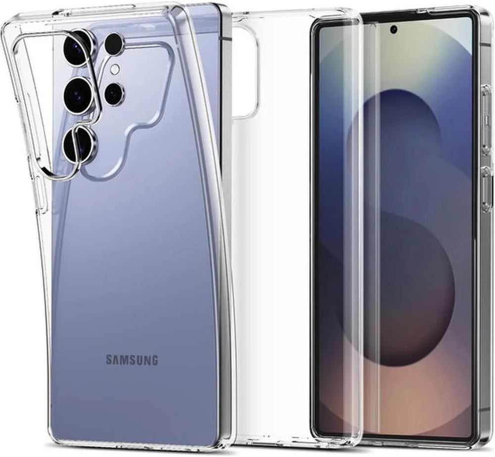 Samsung Galaxy S25 Ultra Hoesjes – Siliconen Backcover – Soft Touch – Transparant-Ilumina Benelux