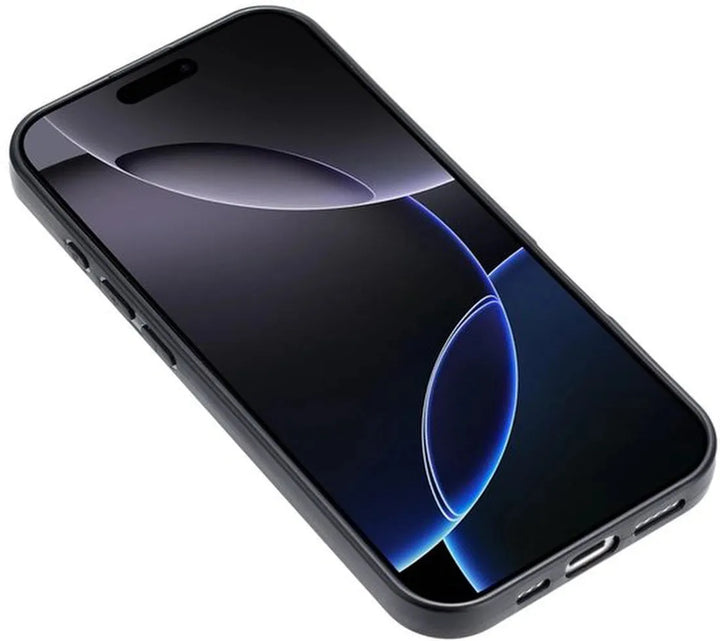 iPhone 17 Air Hoesjes – Siliconen Backcover – Soft Touch – Inclusief Screenprotector Gehard Glas – Zwart-Ilumina Benelux