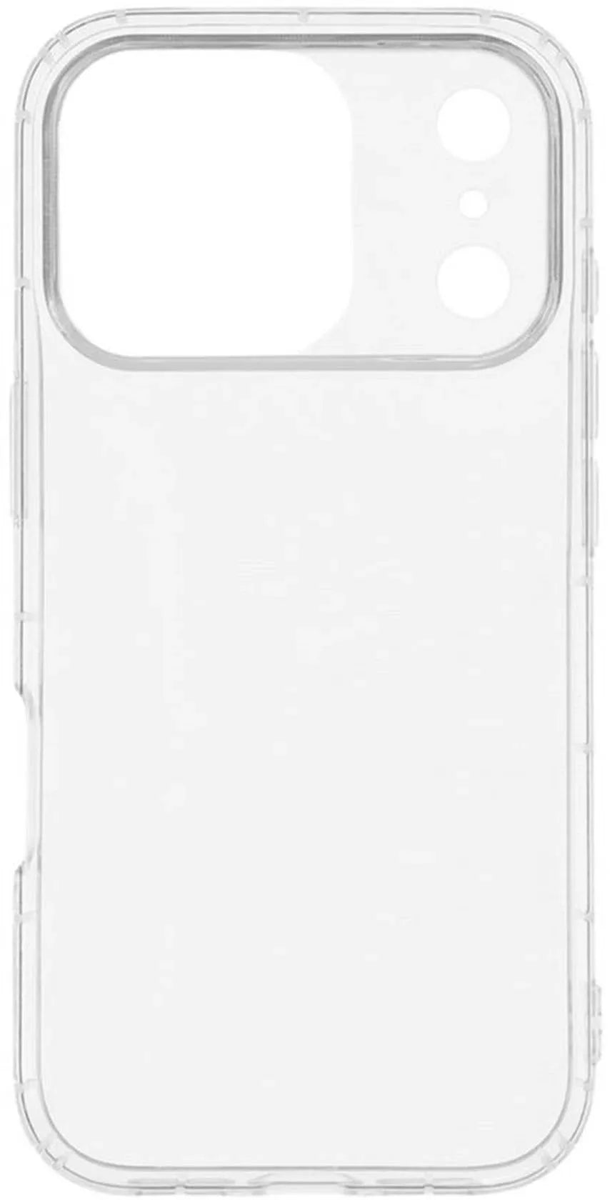 iPhone 17 Pro Max Hoesjes – Transparante Siliconen Backcover – Soft Cover – 2x Screenprotector Gehard Glas-Ilumina Benelux