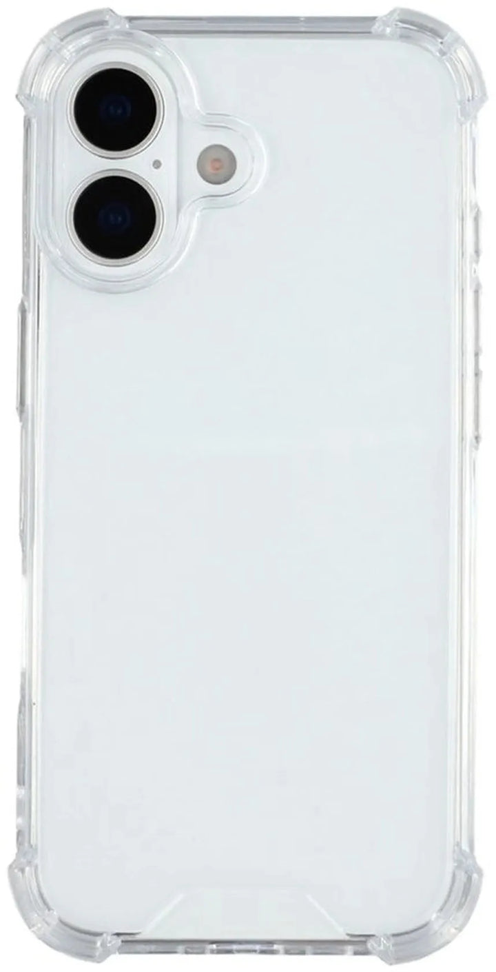 iPhone 17 Hoesjes – Schokbestendige Siliconen Backcover – Transparant – Inclusief 2x Screenprotector – Anti-kras-Ilumina Benelux