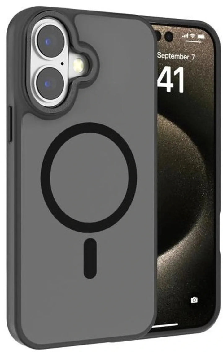 iPhone 17 Hoesjes – MagSafe Backcover – Schokbestendig – Inclusief 2x Screenprotector – Zwart-Ilumina Benelux