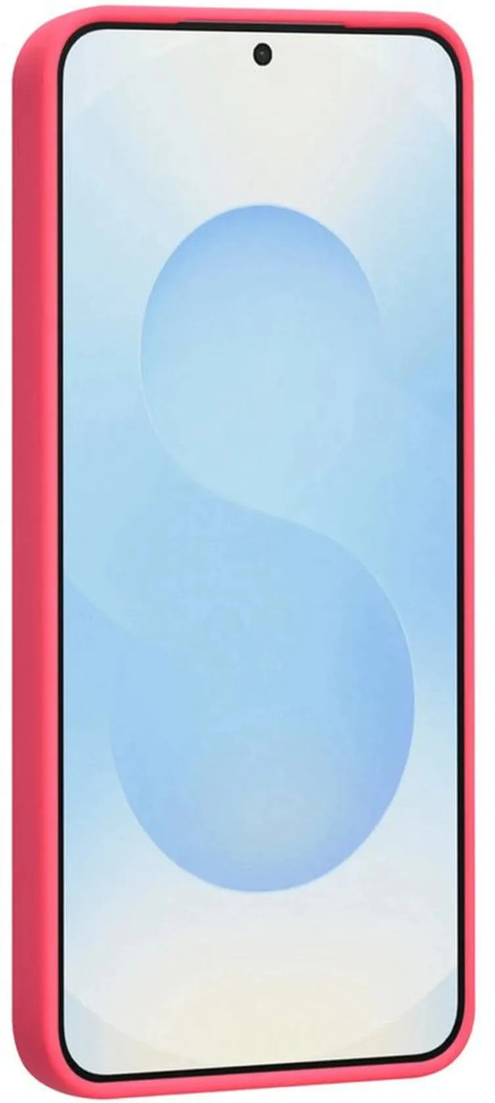 Samsung Galaxy S25 Hoesjes – Liquid Siliconen Backcover – Schokbestendig – Soft Touch – Felroze-Ilumina Benelux