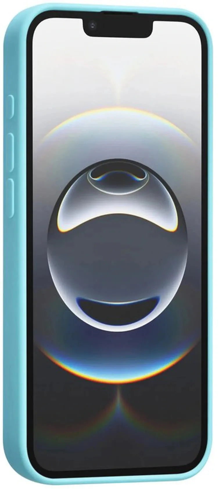 iPhone 16E Hoesjes – Liquid Siliconen Backcover – Soft Touch – Schokbestendig – Koraalblauw-Ilumina Benelux
