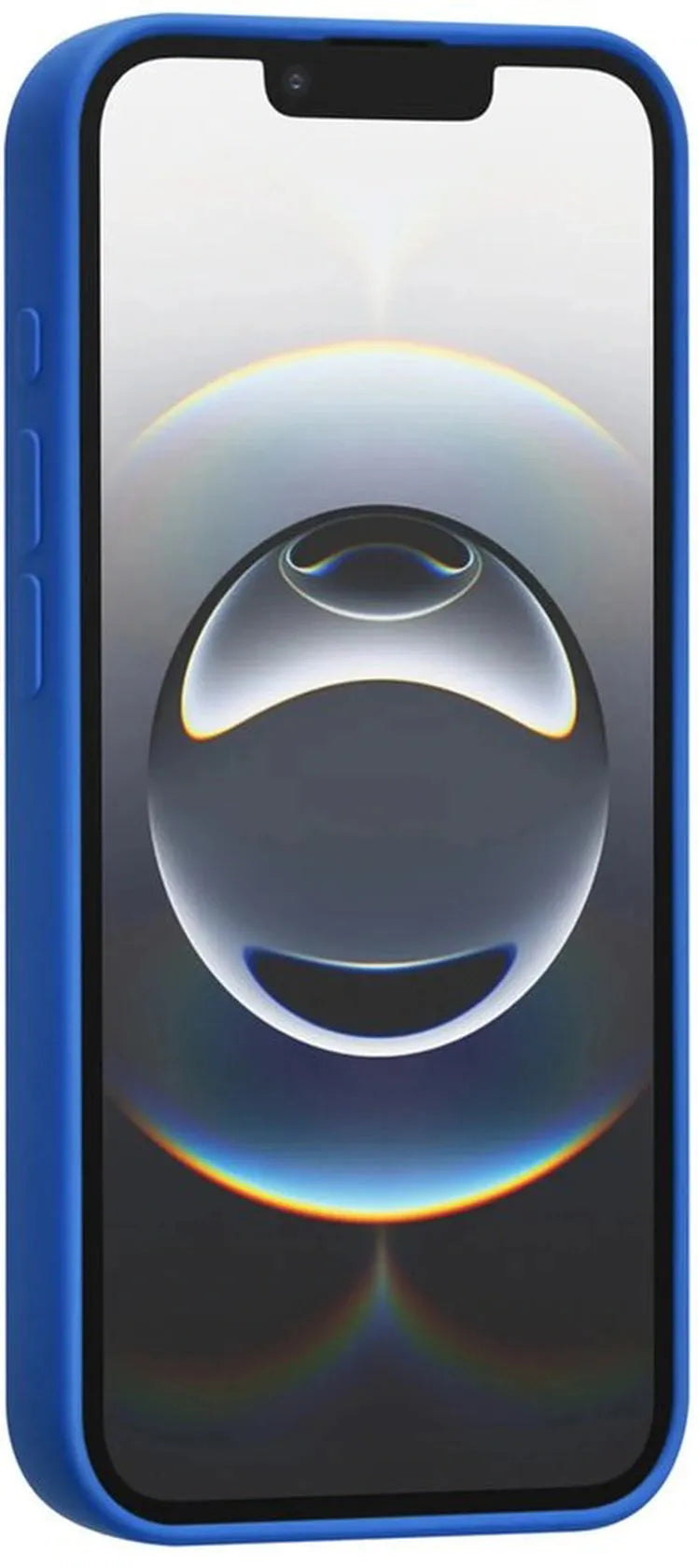 iPhone 16E Hoesjes – Liquid Siliconen Backcover – Soft Touch – Schokbestendig – Diepblauw-Ilumina Benelux