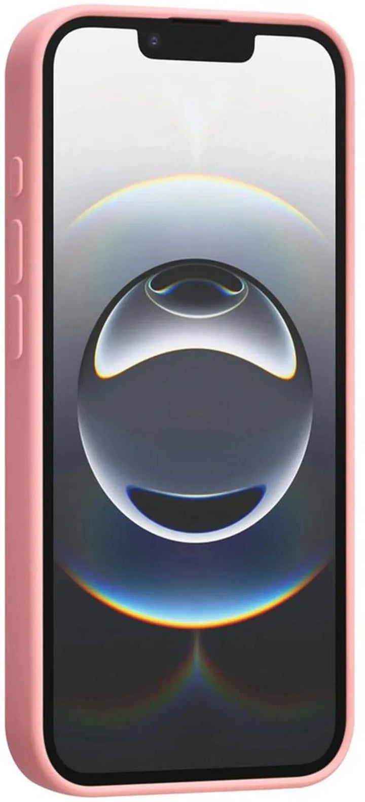 iPhone 16E Hoesjes – Liquid Siliconen Backcover – Soft Touch – Schokbestendig – Zalmroze-Ilumina Benelux