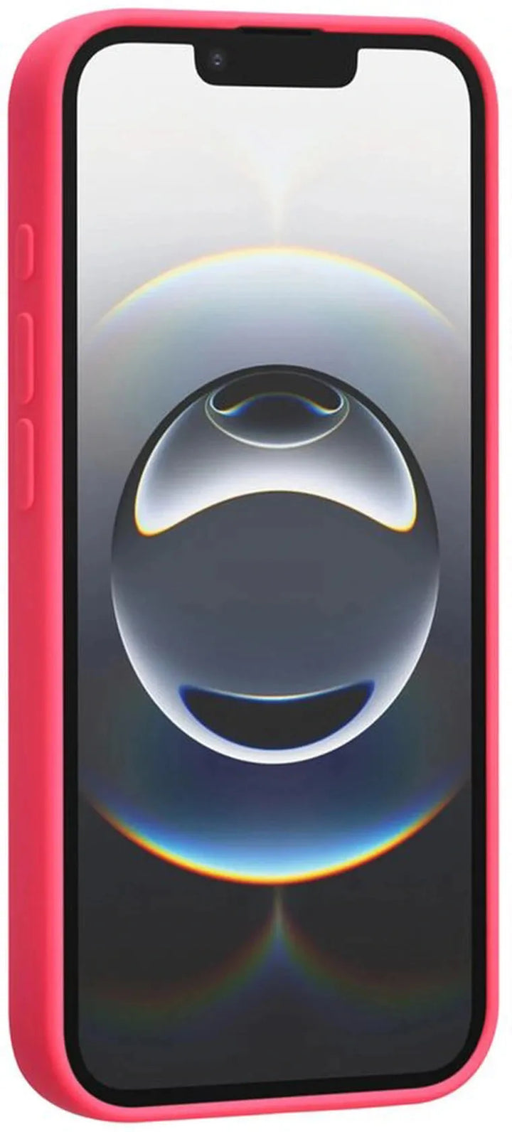 iPhone 16E Hoesjes – Liquid Siliconen Backcover – Soft Touch – Schokbestendig – Felroze-Ilumina Benelux