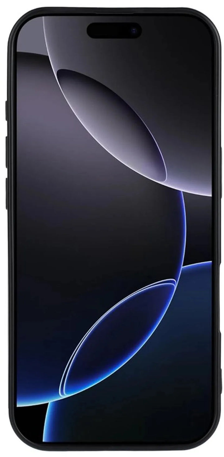 iPhone 17 Air Hoesjes – Siliconen Backcover – Screenprotector Gehard Glas 2x – Camera Lens Protector 2x – Zwart-Ilumina Benelux