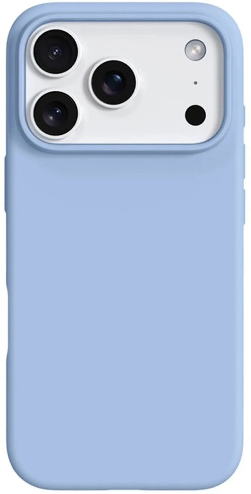 iPhone 17 Pro Max Hoesjes – Liquid Siliconen Backcover – Soft Touch – Schokbestendig – Haze Blauw-Ilumina Benelux