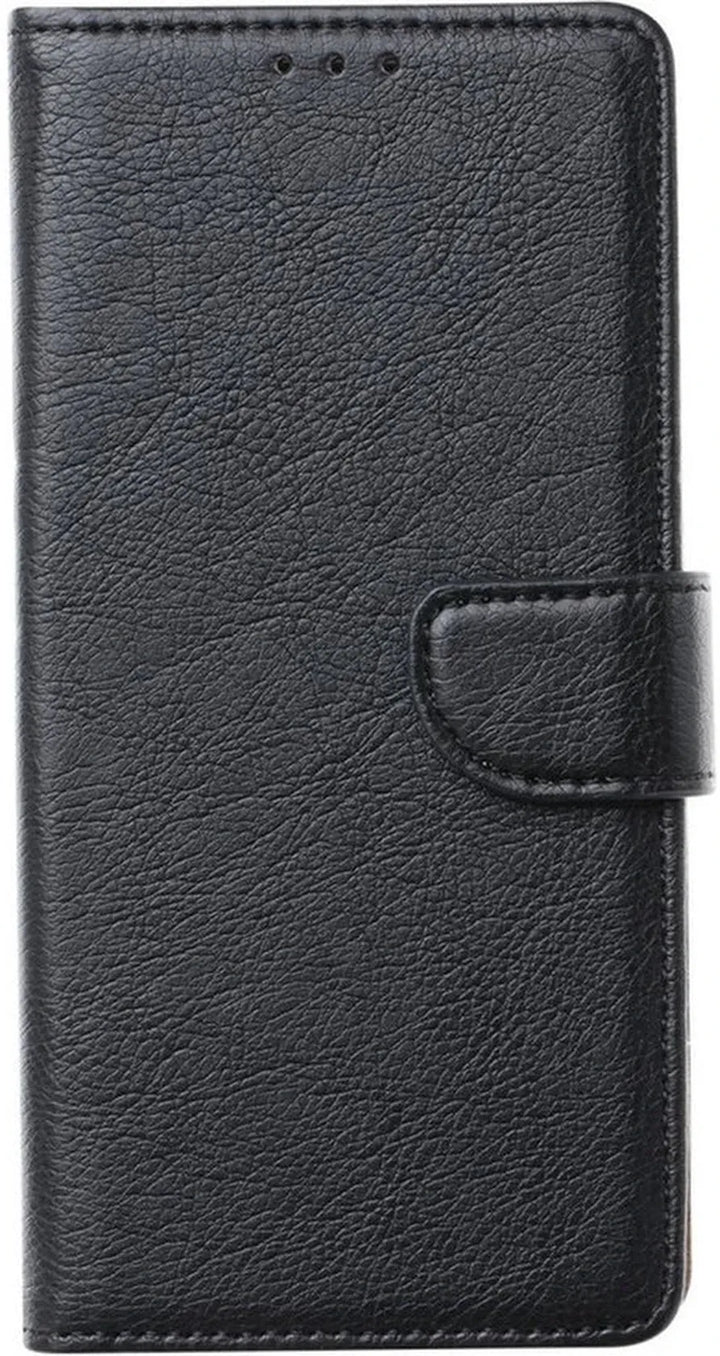 iPhone 16 Hoesjes – Bookcase – Magneetsluiting – Inclusief Screenprotector – Zwart-Ilumina Benelux