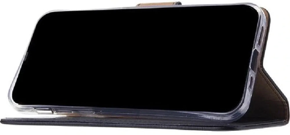 iPhone 16E Hoesjes – Bookcase – Magneetsluiting – Inclusief Screenprotector – Zwart-Ilumina Benelux
