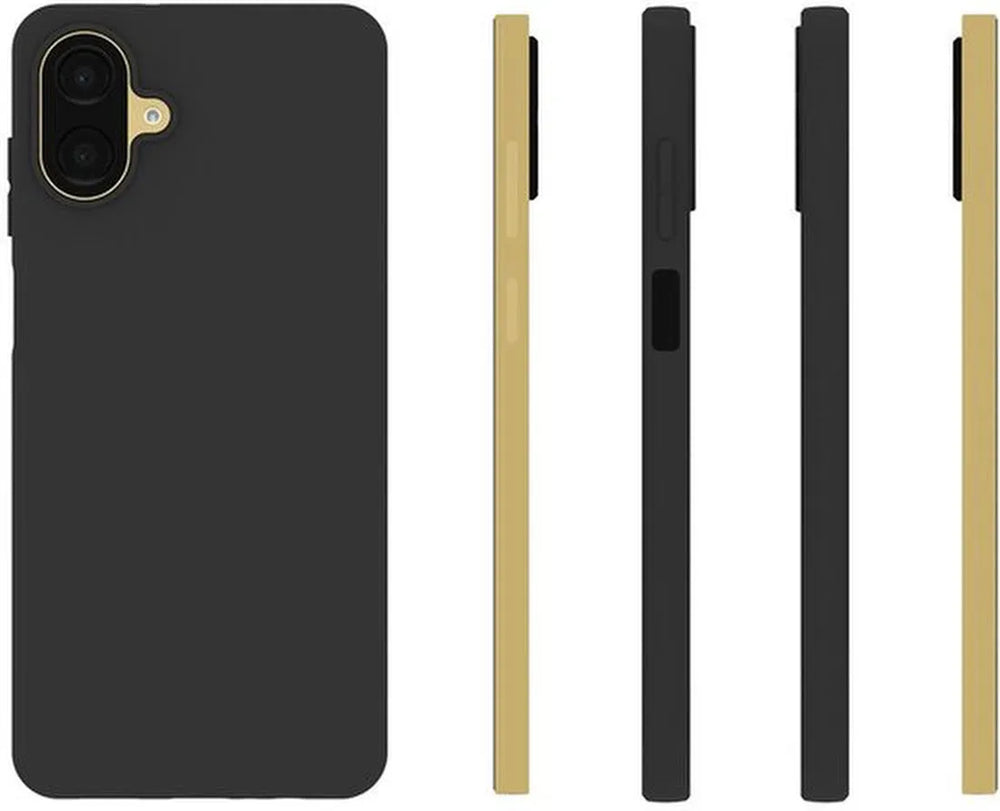 Samsung Galaxy A07 Hoesjes – Siliconen Backcover – Inclusief 3x Glazen Screenprotector – Schokbestendig – Zwart-Ilumina Benelux