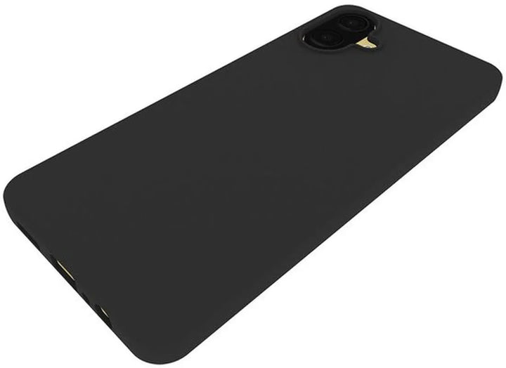 Samsung Galaxy A07 Hoesjes – Siliconen Backcover – Soft Touch – Schokbestendig – Zwart-Ilumina Benelux