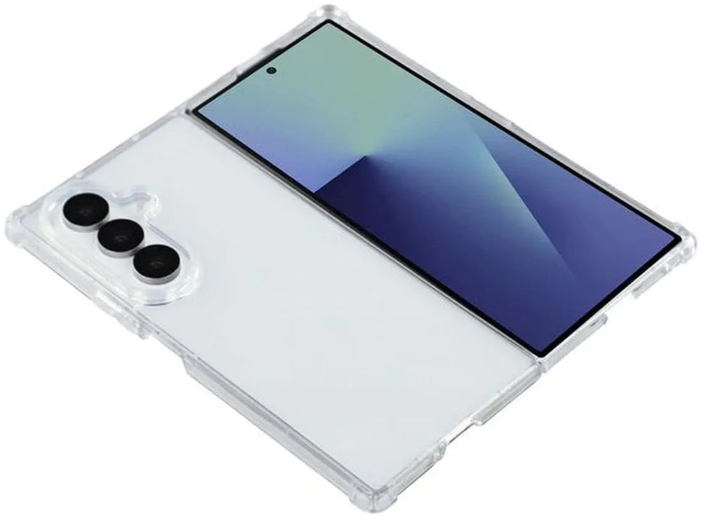 Samsung Galaxy Z Fold 7 Hoesjes – Siliconen Backcover – Schokbestendig – Transparant-Ilumina Benelux