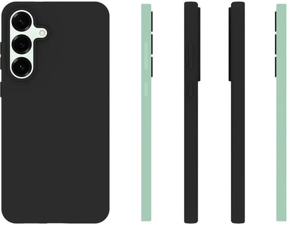 Samsung Galaxy S25 FE Hoesjes – Siliconen Backcover – Soft Touch – Schokbestendig – Zwart-Ilumina Benelux